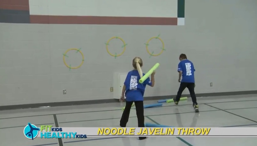 javelin throw technique for kids
